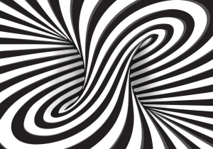 Papier peint - Cercle hypnotique - 10204