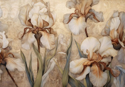 Papier Peint Fleurs d'iris - 14727