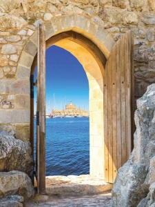 Papier peint - Porte de la plage - 2131A
