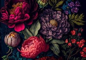 Papier Peint Fleurs magnifiques - 14672