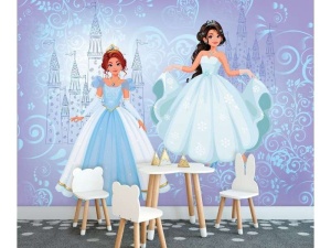 poster bleu - Contes de princesses - 12527