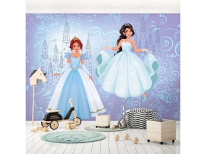poster bleu - Contes de princesses - 12527