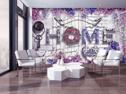 Poster textuel "Home" - 10234