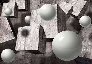 Image futuriste en noir et blanc - 10235