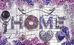Poster textuel "Home" - 10234