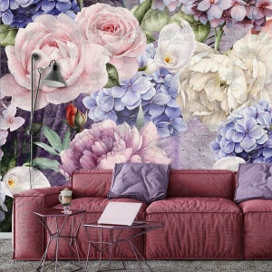 Affiche murale - Bouquet de fleurs - 13513