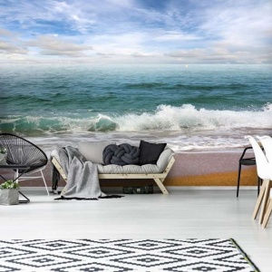 Poster aux couleurs vives de plage - 13034