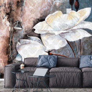 Poster mural de fleurs peintes à l'aquarelle - 13528