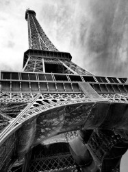 Papier peint pour chambre - Tour Eiffel à Paris - 10215A