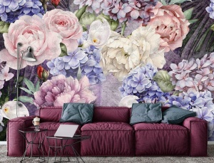 Poster mural - bouquet de fleurs - 13515