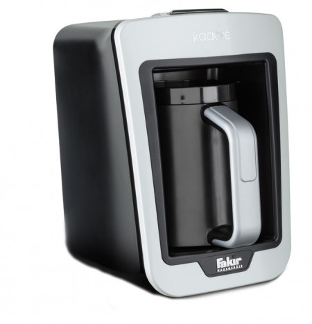 Aparat preparare cafea turceasca Fakir Kaave, 735 W, Luminasense Technology, Silver