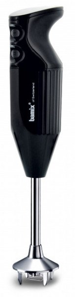 BAMIX Barbecue negru - 200W, 4 lame, SliceSy, Procesor, Vas 600ml, Vas 400ml, Sort Bamix BBQ, Stand DeLuxe