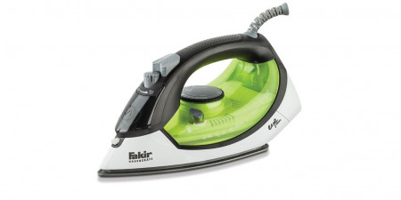 Fier de calcat Fakir Eye, 2600 W, Rezervor 0.3 l, Jet abur 150 g/min, Abur variabil 40 g/min, Functie auto-curatare, Sistem antipicurare, Verde/Alb