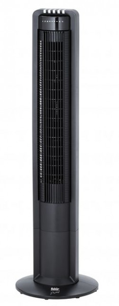 Ventilator Turn Fakir Prestige TV 18, 3 trepte viteza, 3 moduri de functionare, 40W, Functie oscilatie, Timer, Telecomanda, Negru