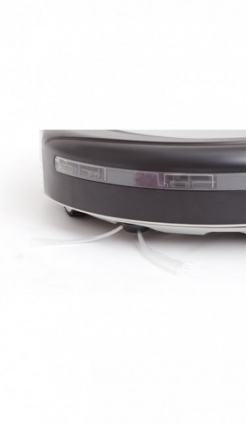 Robot de aspirare Fakir Robert L RS 701, 24W, Acumulatori Li-Ion 14.4V, 0.34 l, 2 trepte, 120 minute, Silver/Negru