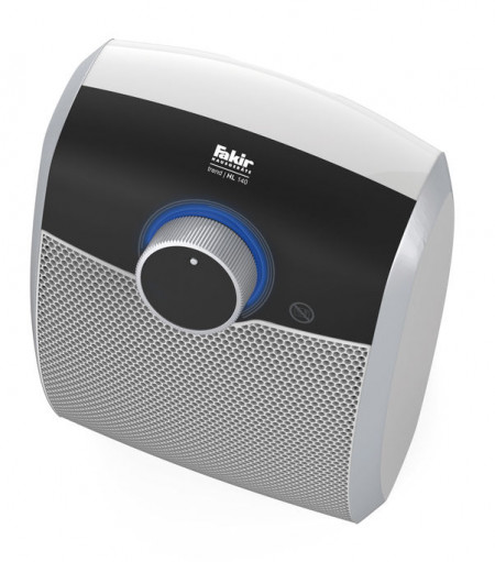Aeroterma ceramica Fakir HL 140, 1800 W, 2 trepte de putere, Protectie la supraincalzire, Alb / Argintiu