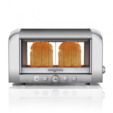 Prajitor transparent MAGIMIX Toaster Vision - crom