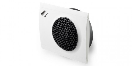 Aeroterma Fakir Doppio, 2000 W, 2 trepte de putere, Termostat reglabil, Protectie supra-incalzire, Alb/gri