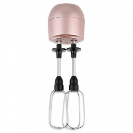 Mixer vertical Fakir Lucca Q, 1000 W, Tocator 1,5l, Teluri inox, Tija cu 4 lame inox, Vas 900 ml, Roz