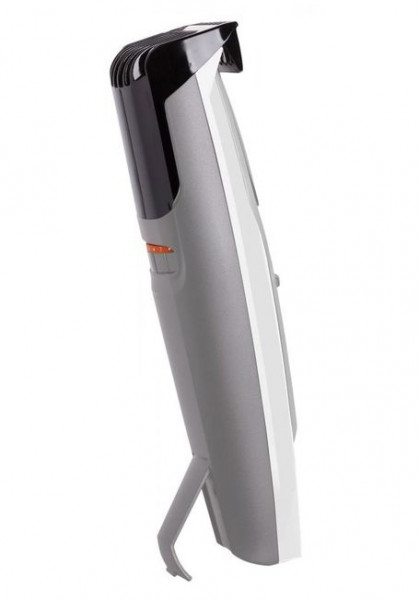 Aparat de tuns barba Fakir Stubby, Acumulatori, 40 min, Lame otel inox, 0.5 - 10 mm, 19 trepte, Alb/Crom
