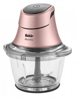 Tocator Fakir Atomic, 600W, 1 l, Vas sticla, Roz