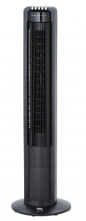Ventilator Turn Fakir Prestige TV 18, 3 trepte viteza, 3 moduri de functionare, 40W, Functie oscilatie, Timer, Telecomanda, Negru