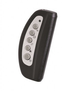 Ventilator Turn Fakir Prestige TV 18, 3 trepte viteza, 3 moduri de functionare, 40W, Functie oscilatie, Timer, Telecomanda, Negru