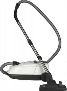 Aspirator cu sac Fakir S250, Sac 4.5 l, Tub telescopic, 800 W, 73dB, Filtru HEPA, Perie parchet, Fabr. in Germania, Alb/Antracit