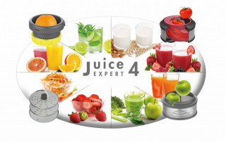 Extractor multifunctional de suc (la rece) Magimix JUICE EXPERT 4 - crom/negru