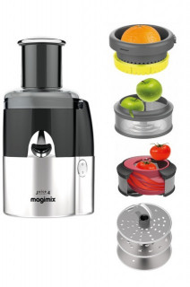 Extractor multifunctional de suc (la rece) Magimix JUICE EXPERT 4 - crom/negru