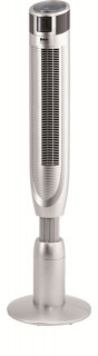Ventilator Turn Fakir Prestige TVL 30, 8 trepte viteza, Ionizator, 3 moduri de functionare, 40W, Functie oscilatie, Timer, Telecomanda, Argintiu