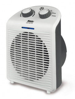 Aeroterma Fakir HL 100, 2000 W, Protectie apa IP21, 2 trepte de putere, Protectie la supraincalzire, Alb / Gri