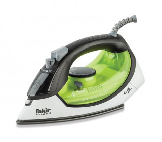 Fier de calcat Fakir Eye, 2600 W, Rezervor 0.3 l, Jet abur 150 g/min, Abur variabil 40 g/min, Functie auto-curatare, Sistem antipicurare, Verde/Alb