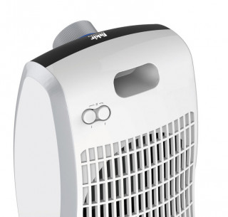 Aeroterma ceramica Fakir HL 140, 1800 W, 2 trepte de putere, Protectie la supraincalzire, Alb / Argintiu