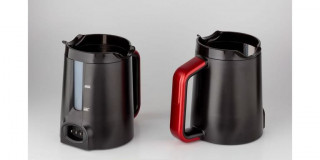 Aparat preparare cafea turceasca Fakir Kaave Dual Pro, 1470 W, Control digital, 2.3L, Luminasense Technology, Rosu