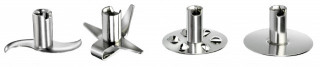 BAMIX Selection M200, 2 Viteze, Reglare automata, 4 Lame, Vas 1 l, Vas 400 ml, Procesor cu Powderdisc, Negru