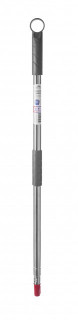 Mop flexibil cu maner telescopic Nordic Stream, Inox, Laveta extra-absorbanta microfibra, 90-160-200 cm