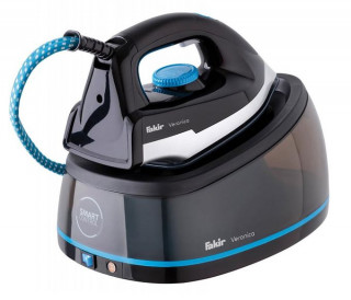 Statie de calcat Fakir Veronica, 2000 W, Rezervor 2 l, 5 bari, Abur variabil 140 g/min, Functie auto-curatare, Sistem antipicurare, Negru