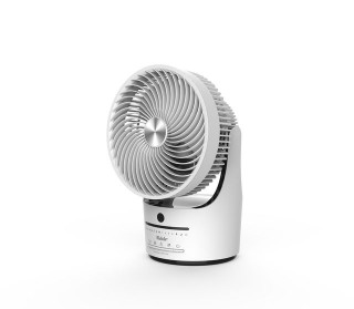 Ventilator de birou Fakir TVC 360, 450 m3/h, Oscilatie la 360°/90°, Silentios (55dBA), 3 trepte de viteza, 45 W, Alb/Negru