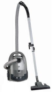 Aspirator cu sac Fakir Trend A2, 3.5 l, Tub telescopic, Perie Turbo, Perie speciala parchet, 750 W, Filtru EPA, Titan metalic