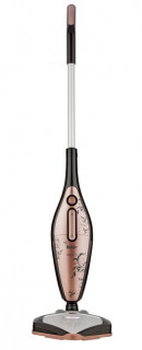 Aspirator multifunctional cu fir Fakir Darky 2 in 1 vertical si de mana, 1 l, 800 W, Roz