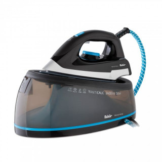 Statie de calcat Fakir Veronica, 2000 W, Rezervor 2 l, 5 bari, Abur variabil 140 g/min, Functie auto-curatare, Sistem antipicurare, Negru