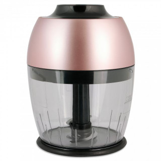 Mixer vertical Fakir Lucca Q, 1000 W, Tocator 1,5l, Teluri inox, Tija cu 4 lame inox, Vas 900 ml, Roz