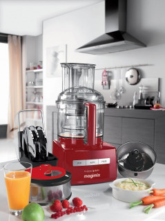 Robot multifunctional MAGIMIX CS5200XL Premium - rosu (2 accesorii extra incluse)