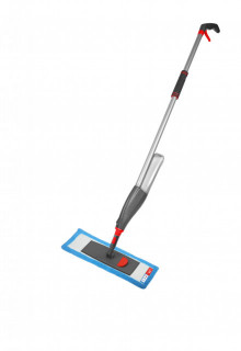 Mop spray Nordic Stream cu rezervor detasabil, 500ml, Rotatie la 360°, 46 cm latime, Microfibra, 130 cm, Multicolor