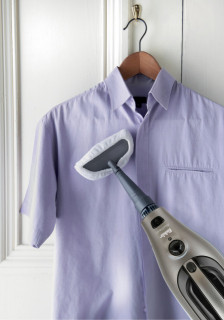 Mop cu abur Fakir Maxiclean, 1300W, rezervor 330ml, 10 accesorii incluse, incalzire in 30 sec, argintiu