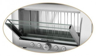 Prajitor transparent MAGIMIX Toaster Vision - rosu