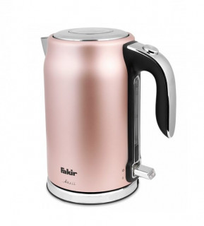 Fierbator Fakir Adell, 2200W, 1.7L, Inox, Indicator nivel apa, Roz