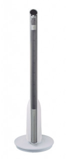 Aeroterma ceramica turn Fakir HT 800, Ultra-slim, 2000 W, 2 trepte de putere, Termostat reglabil electronic, Afisaj LED Touch, Telecomanda, Protectie la supraincalzire, Alb lucios, PRODUS RESIGILAT