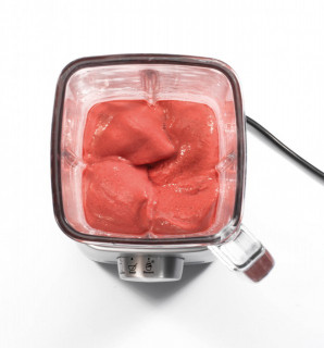 Power Blender MAGIMIX, 1300 W, 22,000 rpm, vas din sticlă 1,8 L, 3 ani garanție, roșu